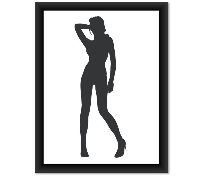 Woman Wall Art Framed Print